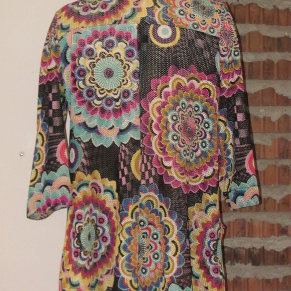 Joseph Ribkoff Tunic Dress Jacket Cardigan 10 - Picture 3 of 4